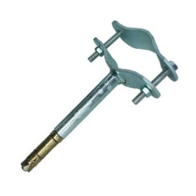 STAFFA CON TASSELLO PER TUBO ANTENNA MURO FIG.4 MM. 100