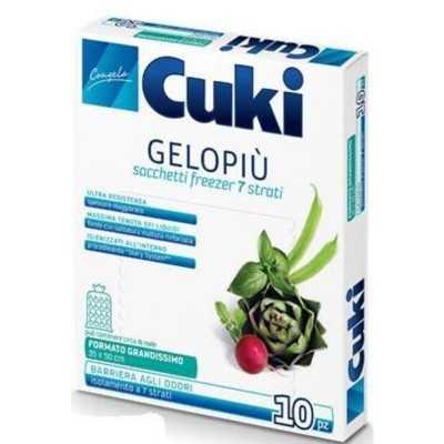 CUKI GELOPIÙ SACCHETTI FREEZER - FORMATO GRANDISSIMO - 10