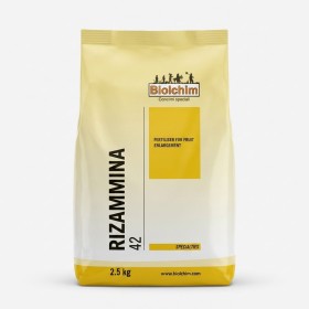 BIOLCHIM RIZAMMINA 42 PS BIOSTIMOLANTE FOGLIARE PER L'INGROSSAMENTO DEL FRUTTO KG. 2,5