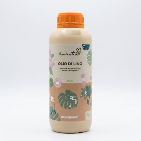 NEWPHARM OLIO DI LINO OLIO VEGETALE LIQUIDO CONCETRATO LT. 1