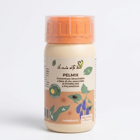 NEWPHARM PELMIX INSETTICIDA CORROBORANTE PROTETTIVO A BASE DI palmarosa e pompelmo ML. 200