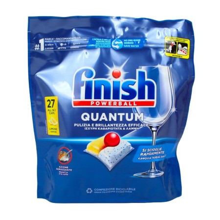 FINISH TABS M QUANTUM 27PZ LEMON AIO