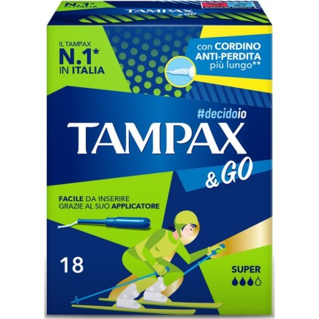 TAMPAX & GO SUPER X 18
