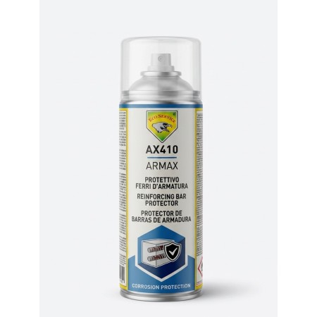 BOMBOLETTA AX410 ARMAX SPRAY PROTETTIVO PER FERRI D'ARMATURA ML. 400