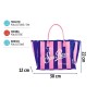 BORSA MARE FRANGE SANROX 30X12X22CM DES 18