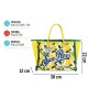 BORSA MARE FRANGE SANROX 30X12X22CM DES 8