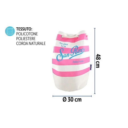 ROX SACCO MARE CORDATO D.30CM H.48CM DES.4