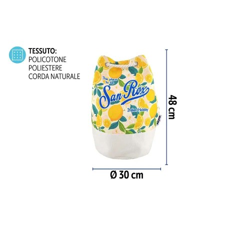ROX SACCO MARE CORDATO D.30CM H.48CM DES.8