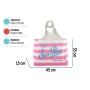 SAN ROX BORSA MARE C/RETE 60X15X50CM DES.4