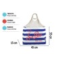 SAN ROX BORSA MARE C/RETE 60X15X50CM DES.5