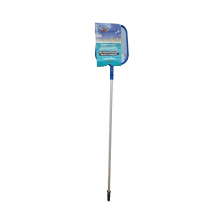 ACCIAPPA FOGLIE PER FONDI DELLA PISCINA CON MANICO 130 CM.