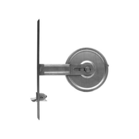 AVVOLGITORE INTERASSE PLACCA IN ACCIAIO INOX MM. 185 DA MM. 12