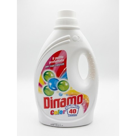 DINAMO DETERSIVO LIQUIDO PER LAVATRICE COLOR 40 LAVAGGI ML. 2160