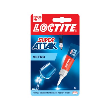 LOCTITE ADESIVO ATTAK VETRO GR. 3