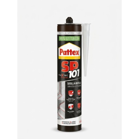 PATTEX SP101 SILICONE UNIVERSALE AD ALTE PRESTAZIONI TESTA DI MORO ML. 280