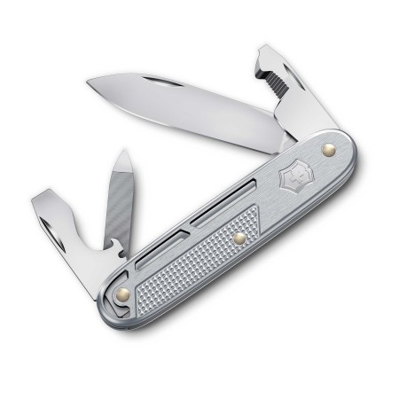 VICTORINOX MULTIUSO SYNERGY GUANCE IN ALLUMINIO ALOX SILVER MM. 93