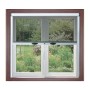 ZANZARIERA IN KIT FINESTRA CON FRENO MARRONE 8017 CM. 80x160