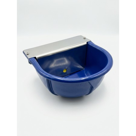 ABBEVERATOIO PER CAVALLI IN GHISA A LIVELLO TONDO A PARETE CM. 28x25x14h.