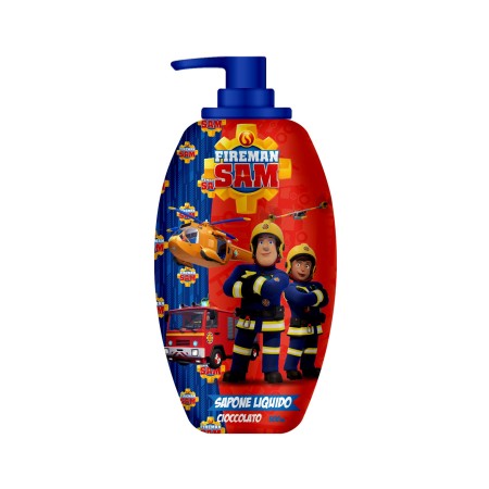 SETABLU DISPENCER SAPONE LIQUIDO PER LE MANI  SAM IL POMPIERE AL CIOCCOLATO ML. 500