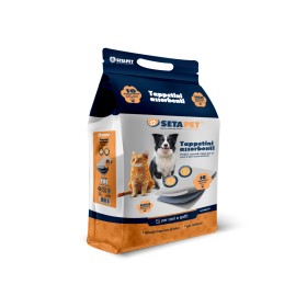 SETAPET TAPPETINI ASSORBENTI PER PET CANI E GATTI CM. 60x60 PZ. 10