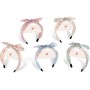 CERCHIETTO PER CAPELLI FANTASIA CUORI CON FIOCCO VARI COLORI