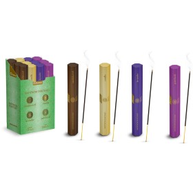 SETABLU BASTONCINI DI INCENSO IN BOX - 20PZ 4 FRAGRANZE IN DISPLAY