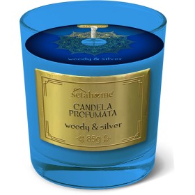 SETABLU CANDELA ARABA WOODY AND SILVER 85G