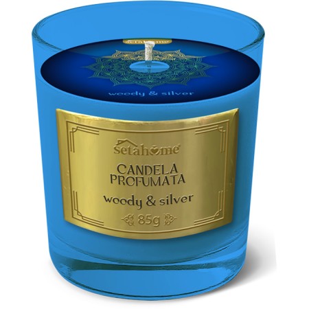 SETABLU CANDELA ARABA WOODY AND SILVER 85G