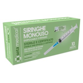 SETABLU SIRINGA STERILE MONOUSO CF 10 PZ