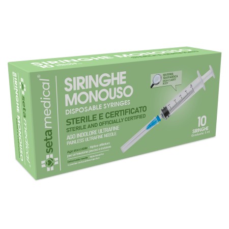 SETABLU SIRINGA STERILE MONOUSO CF 10 PZ