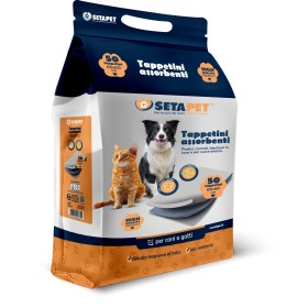 SETABLU TAPPETINI ASSORB. PET 50PZ 60X60