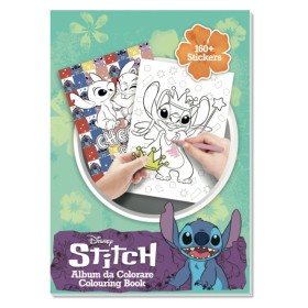 SETABLU ALBUM DA COLORARE LILO&STITCH BIMBA 30PA22 PAG DA COLORARE + 8 PAG ADESIVI