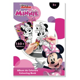 SETABLU ALBUM DA COLORARE MINNIE 30 PAGINE      22 PAG DA COLORARE + 8 PAG ADESIVI