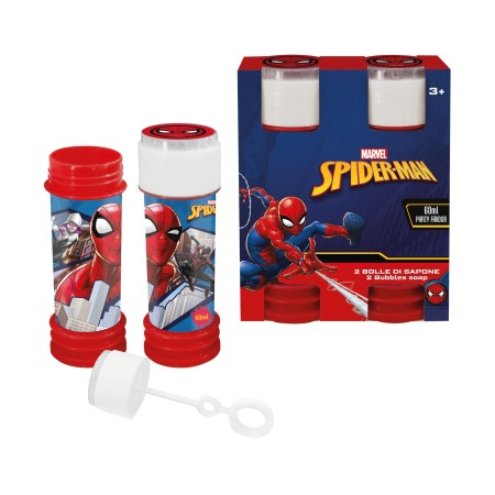 SETABLU BOLLE DI SAPONE SPIDERMAN 60ML 2PZ