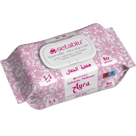 SETABLU SALVIETTE MILLEUSI FRAGRANZA ARABA 80PZ AYRA MADE IN ITALY