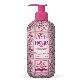 SETABLU SAPONE MANI 500ML MAIOLICHE ROSA E MORA