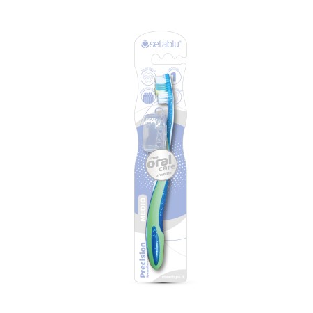 SETABLU SPAZZOLINO DENTI PRECISION MEDIO