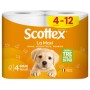 Scottex igienica la maxi 4 maxi rotoli + buono sconto 0,50