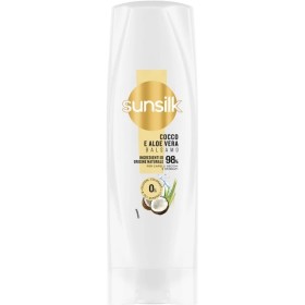 Sunsilk balsamo cocco e aloe - 0% siliconi, coloranti e oli minerali - 98% ingredienti origine naturale - 200 ml