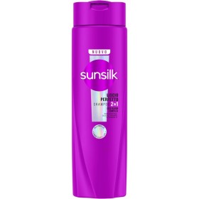 Sunsilk shampoo 2in1 liscio perfetto - allinea le fibre capillari - 250 ml