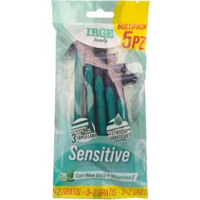 Irge rasoio sensitive 3 lame 5 pezzi usa e getta