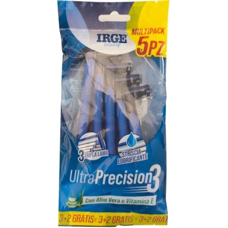 IRGE RASOIO ULTRA PRECISION 3 LAME 5 PEZZI USA E GETTA