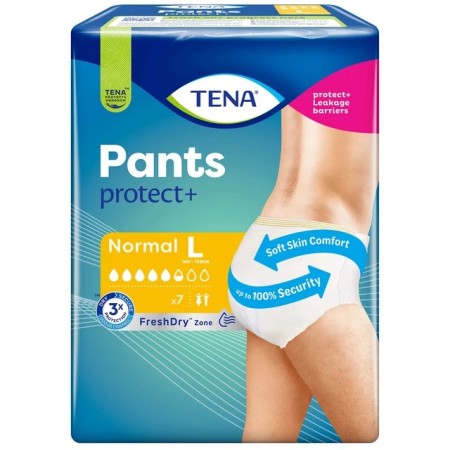 Tena pants protect+ normal misura l 7 pz unisex dispositivo medico ce classe 1