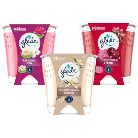 GLADE CANDELA PROFUMATA MEDIUM MIX1