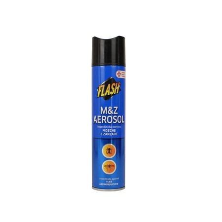 FLASH INSETTICIDA SPRAY MOSCHE E ZANZARE 250 ML