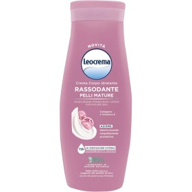 LEOCREMA FLUIDA CREMA CORPO RASSODANTE PELLI MATURE CON COLLAGENE e VITAMIA E per PELLE MOLTO SECCA e SOGGETTA A PERDITA DI TON
