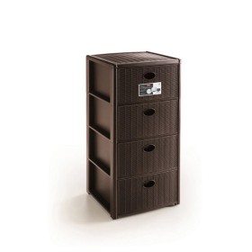 STEFANPLAST DRAWER ELEGANCE 4 MOKA
