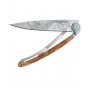 DEEJO WOOD 37G JUNIPER FISH FOLDING KNIFE CM. 20.5