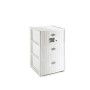 STEFANPLAST CASSETTIERA ELEGANCE 3 CASSETTI COLORE BIANCA cm 40x40x60h