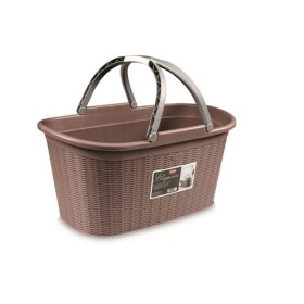 CESTA PORTABIANC. C/MANICI ELEGANCE